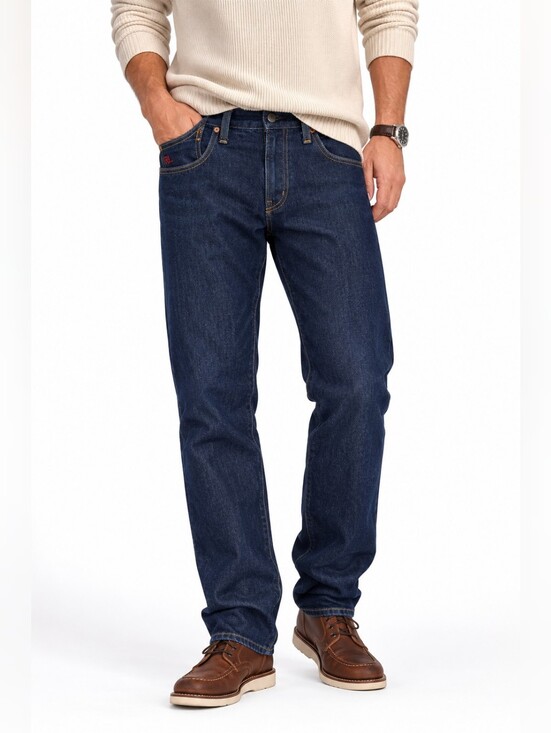 Polo Ralph Lauren Other - Polo Ralph Lauren Authentic Dungarees Men's Dark Wash Straight Jeans 34x33